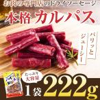 父の日 ギフト プレミアム会員35%OFFの1000円 サラミ 肉のおつまみ珍味 カルパス（個包装）222g サラミ ソーセージ 酒の肴 業務用 おやつ ビール メール便