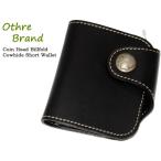 ショッピングBrand Other Brand その他のブランド COIN HEAD BILLFOLD Leather Short Wallet レザーショートウォレット 二つ折り財布 牛革 5セントコインコンチョボタン