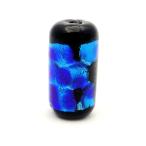 Yahoo! Yahoo!ショッピング(ヤフー ショッピング)ホタルガラス ビーズ 円柱 シリンダー 粒売り 19 x 10mm ブルー 青色 バラ売り とんぼ玉 パーツ 沖縄 お土産 父の日 ギフト プレゼント