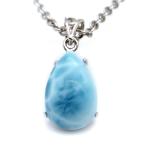 Yahoo! Yahoo!ショッピング(ヤフー ショッピング)ラリマー ペンダント AAA 天然石 SILVER925 1点物 パワーストーン Larimar 父の日 ギフト プレゼント