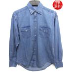 Rockmount мужской Denim рубашка в ковбойском стиле голубой индиго синий America блокировка крепление Country ланч одежда kau Boy верховая езда ранчо костюм бесплатная доставка 