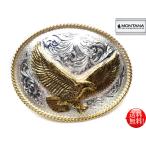 MONTANA большой Eagle low булавка g Tang .en серый b medium овальный пряжка 38mm ширина соответствует серебряный × Gold flying Eagle 
