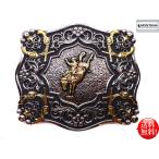 MONTANA Silver Smiths USA Bronc Rider arm z дизайн Bronco rider Champion пряжка 45mm ширина соответствует цветок en серый b.. обработка 
