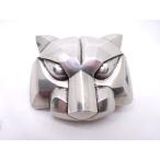  кошка pohs соответствует Франция производства [ Tiger head ]40mm ширина соответствует [ серебряный ] мужской женский лев животное кошка Uni -k дизайн Ocean 