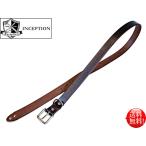 インセプション ナローベルト ウエスタンベルト プンターレ  本革 【ブラック】 BENDS HAND DYEING LEATHER 25mm NARROW BELT