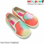 Yahoo! Yahoo!ショッピング(ヤフー ショッピング)キッズスニーカー「ミックスポン」鮮やかな可愛いグラデーション！おしゃれな子供靴！ハンドドローイングで制作！【Kids/キッズ】【受注制作】