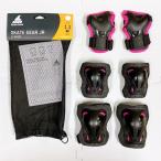 ROLLERBLADE ローラーブレード 防具 手首 肘 ヒザ 3点セット ジュニア　子供用プロテクター SKATE GEAR 3-PACK Black/Pink スケートギア