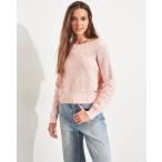 ホリスター カーディガン セーター レディース　ピンク　おしゃれ 大きいサイズ 人気