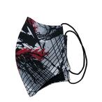 ローリングス(Rawlings) ウルトラハイパーストレッチマスク 大人用 スポーツマスク EACM11F01 Jブラック/レッド/ホワイト