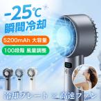 ハンディファン 冷却プレート 静音 扇風機 携帯扇風機 ミニ扇風機 小型 100段階風量 強力 usb充電式