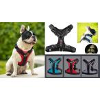 ハーネス胴輪4点調整で安心散歩小型...