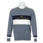 トミーヒルフィガー TOMMY HILFIGER メンズ 2021年秋冬 ゴルフ  TH クルーネックニット　THMA183