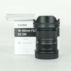 [良品] SIGMA 18-50mm F2.8 DC DN｜Contemporary [キヤノンRF用] | Canon RFマウント