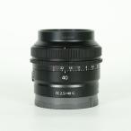[美品] SONY FE 40mm F2.5 G SEL40F25G | SONY Eマウント