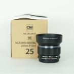 [美品] OM SYSTEM M.ZUIKO DIGITAL 25mm F1.8 II | マイクロフォーサーズマウント