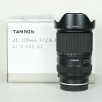 [美品] TAMRON 25-200mm F/2.8-5.6 Di III VXD G2 (Model A075) [ソニーE用] | SONY Eマウント