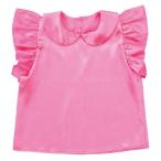 a- Tec soft атлас круг воротник есть flifli рубашка персик 18323