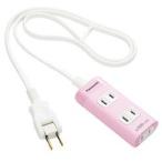  Panasonic (Panasonic) WHA2413NP розовый The * ответвление Q разветвитель 3 выход 1m