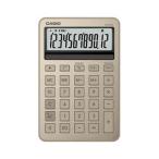 CASIO( Casio ) MS-M200-GD-N автомобиль i колено Gold калькулятор Mini Just размер 12 колонка налог счет route час счет eko Mark одобрено 