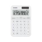 CASIO( Casio ) MW-C20D-WE-N белый калькулятор Mini Just размер 12 колонка налог счет route счет час счет общий всего функция 