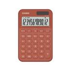 CASIO( Casio ) MW-C20D-RD-N желтохвост k красный калькулятор Mini Just размер 12 колонка налог счет route счет час счет общий всего функция 