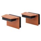  Elecom (ELECOM) TS-F001 Brown мебель переворачивание предотвращение прибор L type выдерживаемая нагрузка 115kg 2 штук 