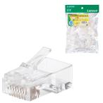  Elecom (ELECOM) LD-6RJ45T100 Cat6A для коннектор CAT6 для одиночный линия *yoli линия specification 100 штук 
