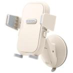 ショッピンググラグラ エレコム(ELECOM) HA-STSC01IV アイボリー Android用 スマホスタンド 壁付け 吸盤式 角度調節可