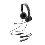  Elecom (ELECOM) HS-HP10SCBK черный направленность Mike мобильный headset большой модель USB Type-C