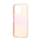 エレコム(ELECOM) PM-S244UCAPN ピンク AQUOS sense9 SH-53E用 ケース ソフト カメラレンズ保護設計 ストラップホールシート付 オーロラ