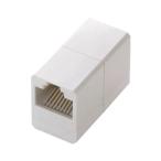  Elecom (ELECOM) LD-RJ45U6MWH белый LAN кабель удлинение коннектор Cat6 RJ45 трансляция коннектор магнит фиксация Giga bit соответствует compact 
