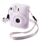 エレコム(ELECOM) IC-STSDM12PN ピンク カメラストラップ 首掛け / 肩掛け / たすき掛け チェキ instax 写ルンです コンデジ対応 長さ調整可