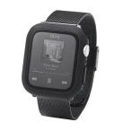  Elecom (ELECOM) AW-25EFCGOBK черный Apple часы полный покрытие SE no. 3 поколение / no. 2 поколение 40mm Gorilla R ударопрочный PC рама отпечаток пальца предотвращение 