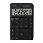  sharp (SHARP) EL-VM72-BX черный Mini Nice размер модель калькулятор 12 колонка 