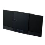 Aurex( Aurex ) AX-WSS60K черный тонкий type звуковая система FM радио *CD*MP3 соответствует большой диаметр полный плита динамик установка 