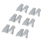  Elecom (ELECOM) LD-ABLG6 светло-серый коннектор защитный корпус 6 штук 