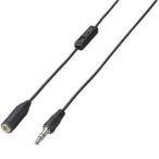  Elecom (ELECOM) EHP-TVE0150BK черный объем управление есть наушники удлинитель 5m