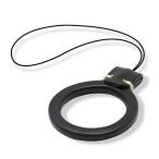  Elecom (ELECOM) P-STFPLIBK черный смартфон аксессуары палец ремешок 