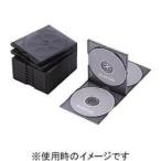 エレコム(ELECOM) CCD-JSCNQ5CBK クリアブラック Blu-ray/DVD/CDケース 標準 PS 4枚収納