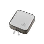  Elecom (ELECOM) CCD-HB32WH белый Blu-ray*CD*DVD соответствует застежка-молния кейс 32 листов 