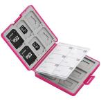  Elecom (ELECOM) CMC-SDCPP24PN розовый SD/microSD футляр для карточек пластик модель 