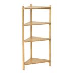  черный sio[ сборка тип ]23556 Bamboo угол подставка 4 уровень натуральный 