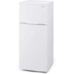 アイリスオーヤマ(Iris Ohyama) IRSD-12B-W ホワイト 2ドア冷凍冷蔵庫 118L 右開き 幅480mm