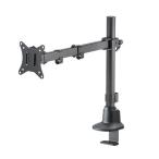 Sanwa Supply CR-LAC116BK монитор arm одиночный long arm тонкий Short зажим черный 