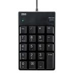  Sanwa Supply NT-17UBKN черный проводной цифровая клавиатура TAB ключ есть 