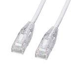  Sanwa Supply KB-SL6YS-01W категория 6LAN кабель тонкий мягкость ушко поломка предотвращение коннектор 1m белый 