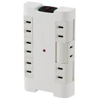  ом электро- машина (OHM) HS-A1251W independent вращение ответвление . волна имеется стена розетка для 6 выход 00-1251