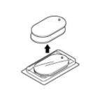  Omron (OMRON) HV-BIG-PAD низкий цикл терапевтическое устройство для большой электрод накладка 