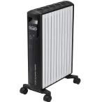 デロンギ(DELONGHI) MDHAA15WIFI-BK ピュアホワイトマットブラック マルチダイナミックヒーター Wi-Fi 木造10畳/鉄筋13畳