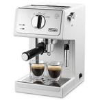 ショッピングデロンギ 【長期保証付】デロンギ(DELONGHI) ECP3220J-W トゥルー ホワイト コーヒーメーカー アクティブ